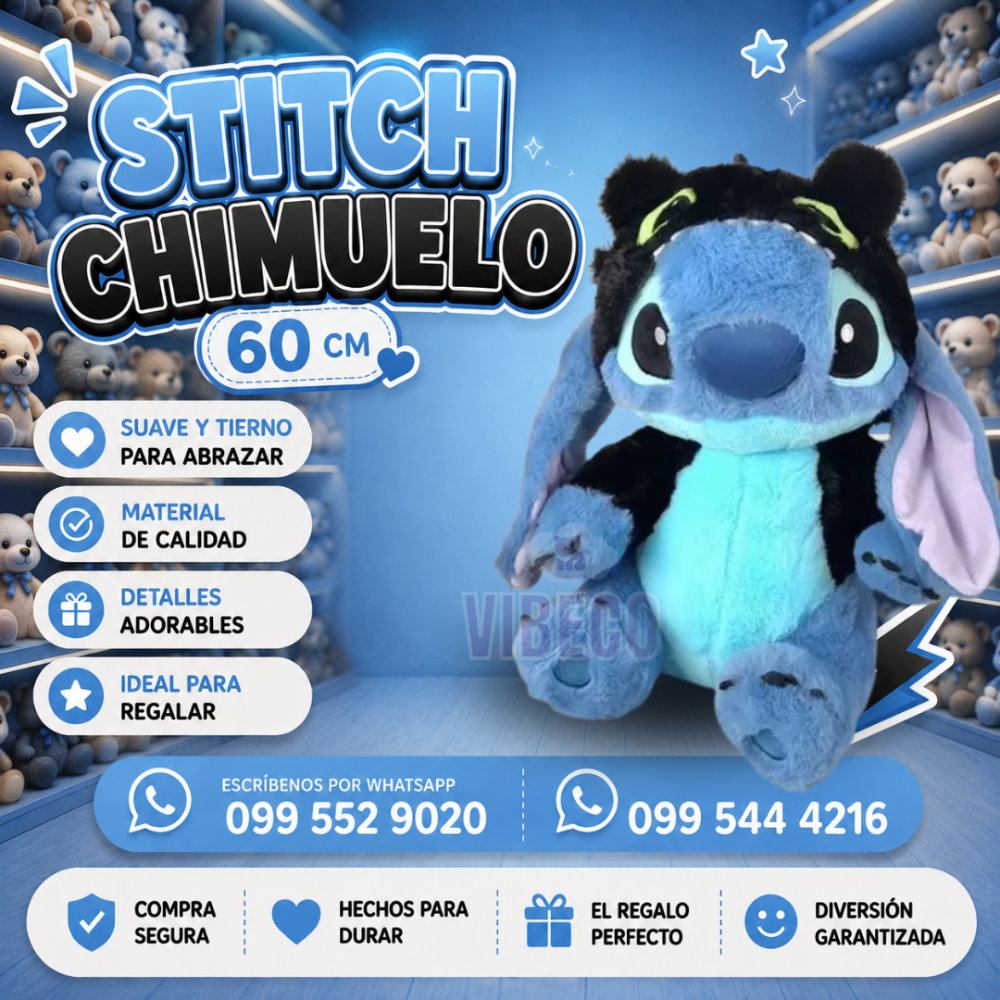 Stitch Chimuelo 60cm