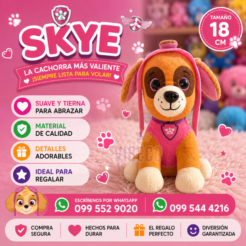 Skye Paw Patrol 18cm