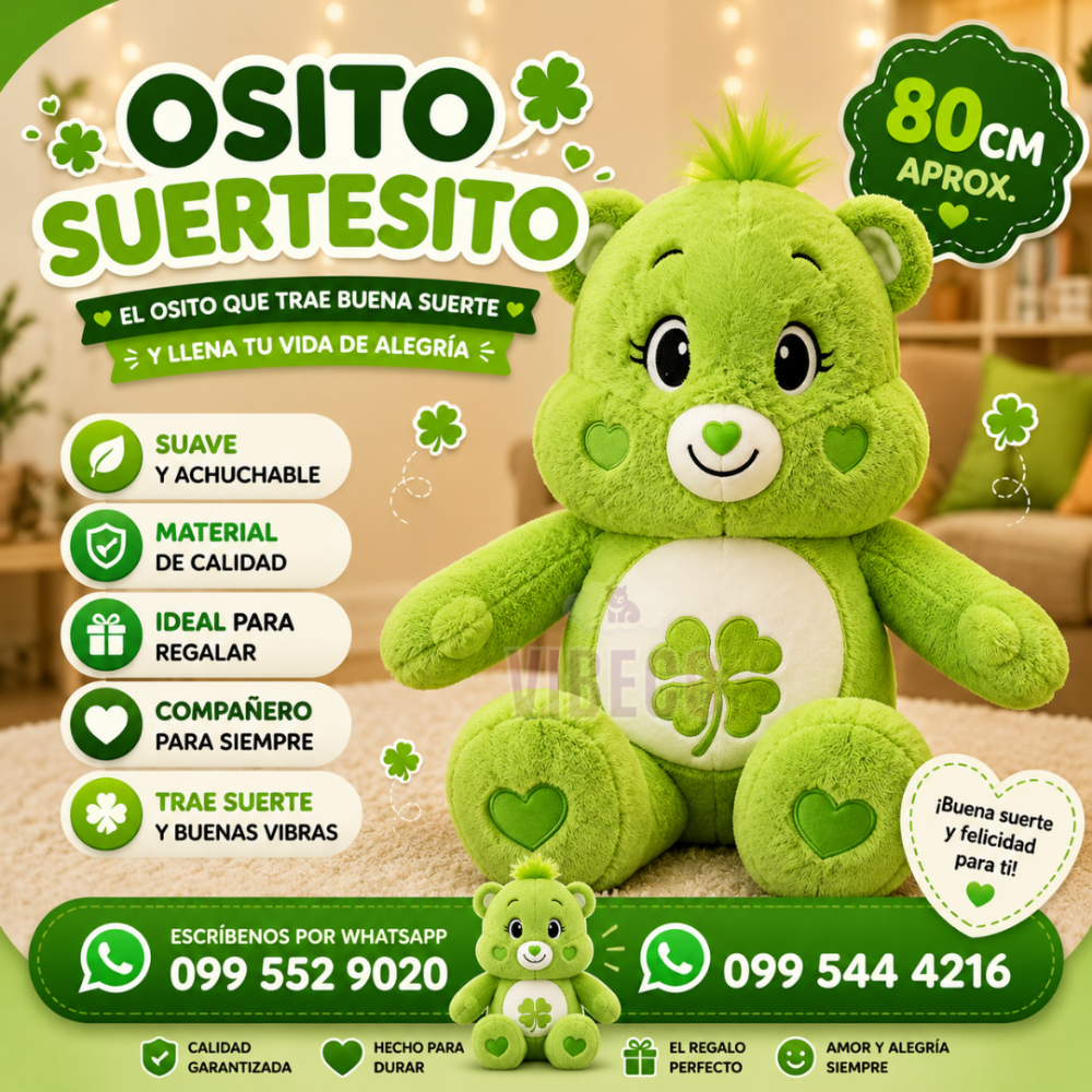 Cariñoso Verde 80cm