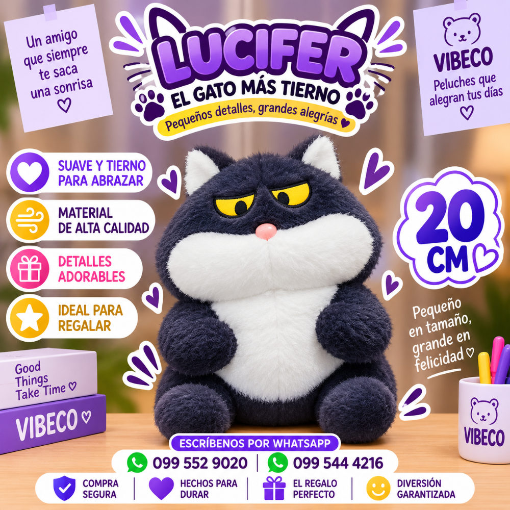 Lucifer Caricatura 20cm