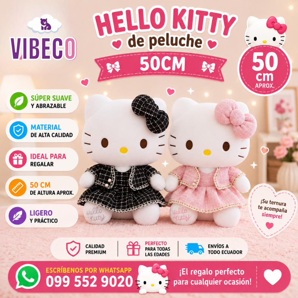 Hello Kitty Fashion 50cm