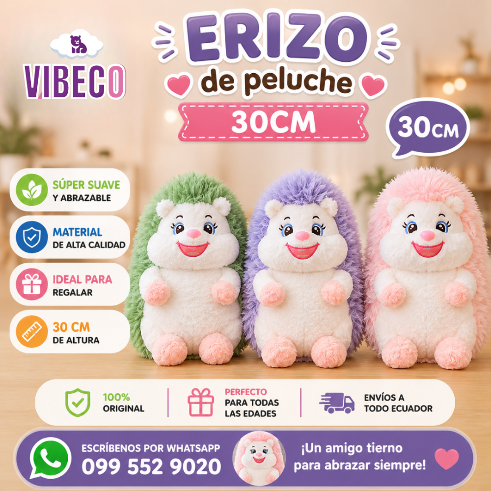 Erizo 30cm