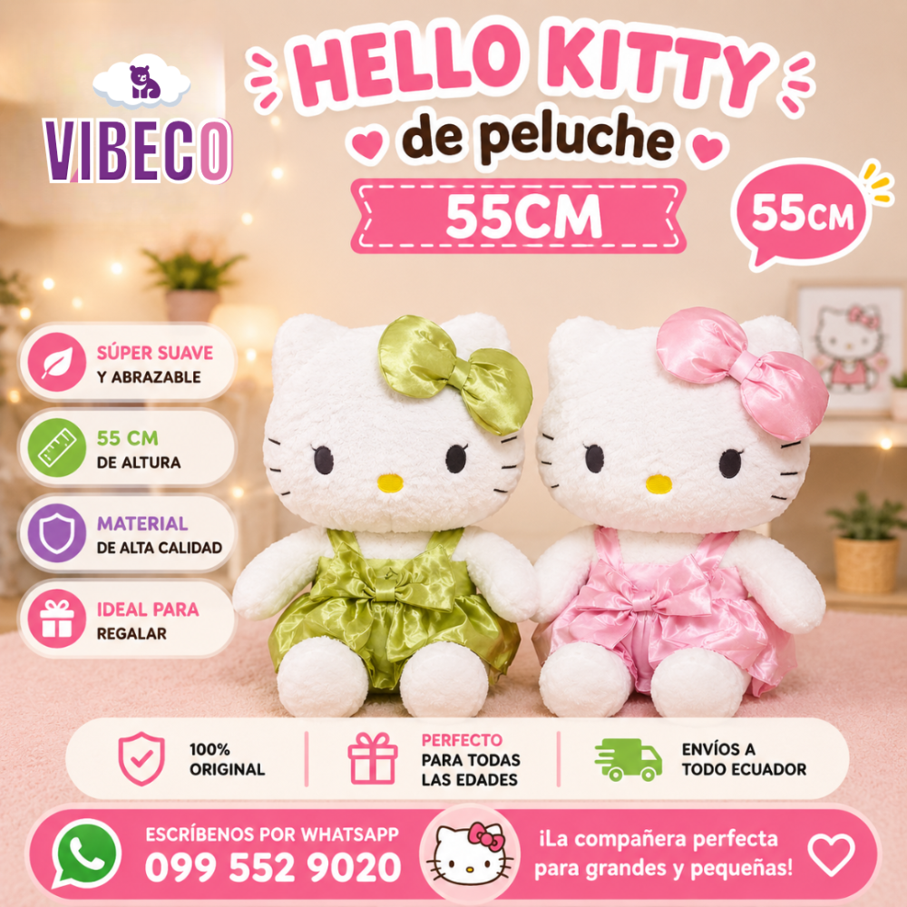 Hello Kitty Satin 55cm