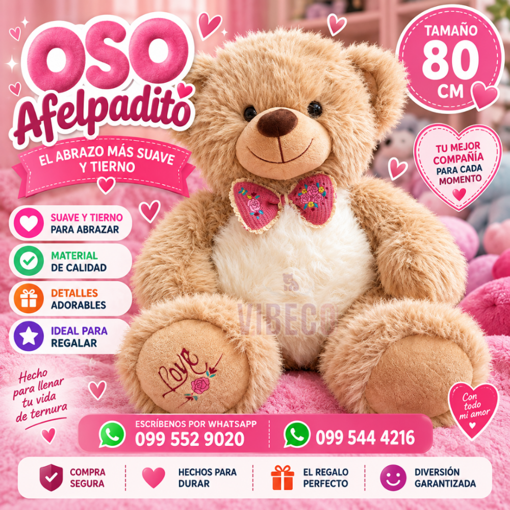 Oso Grande 80cm Cafe