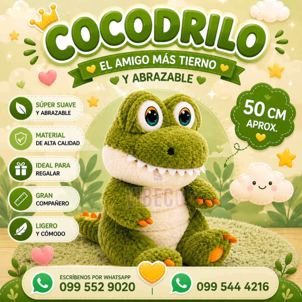 Cocodrilo 50cm