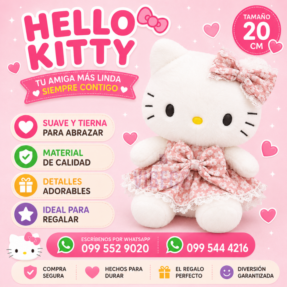 Hello Kitty Margaritas 20cm