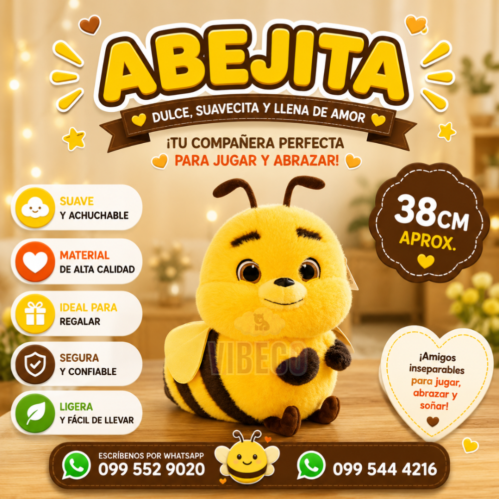 Abejas 38cm