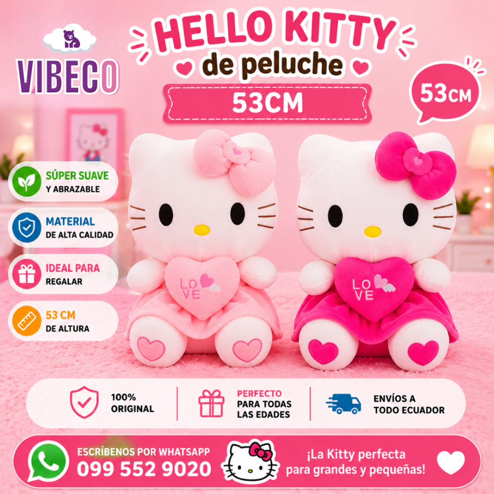 Hello Kitty Clasica 53cm