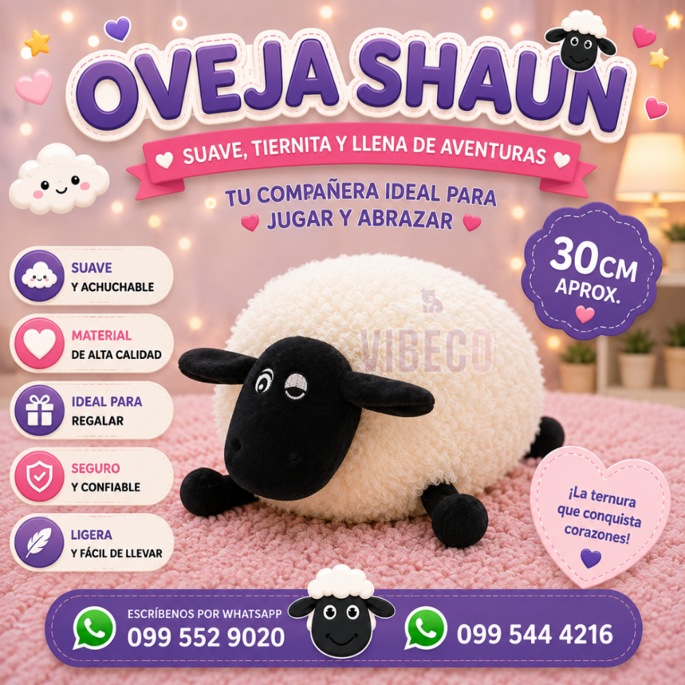 Oveja Shaun 30cm