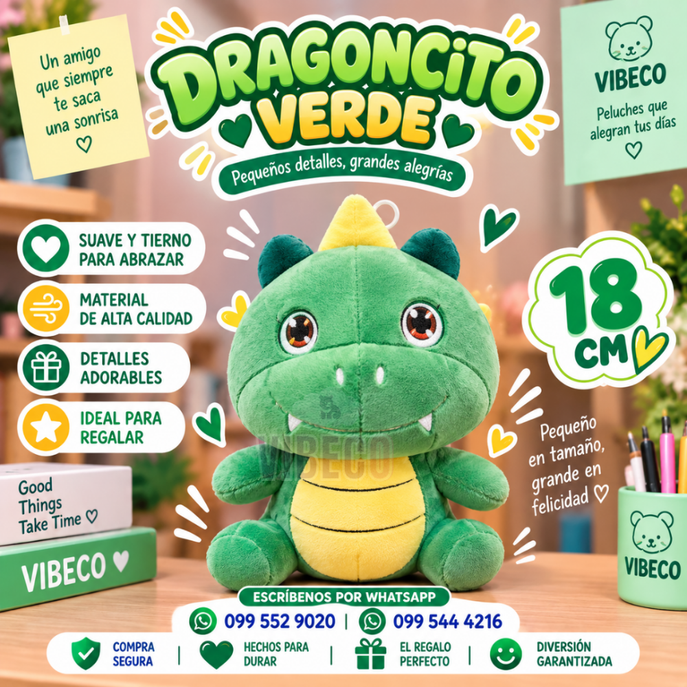 Dragon Verde 18cm