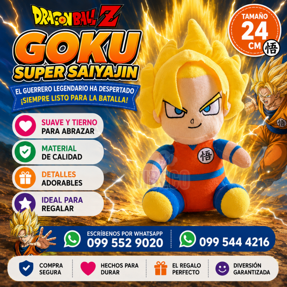 Goku Super Saiyajin 24cm