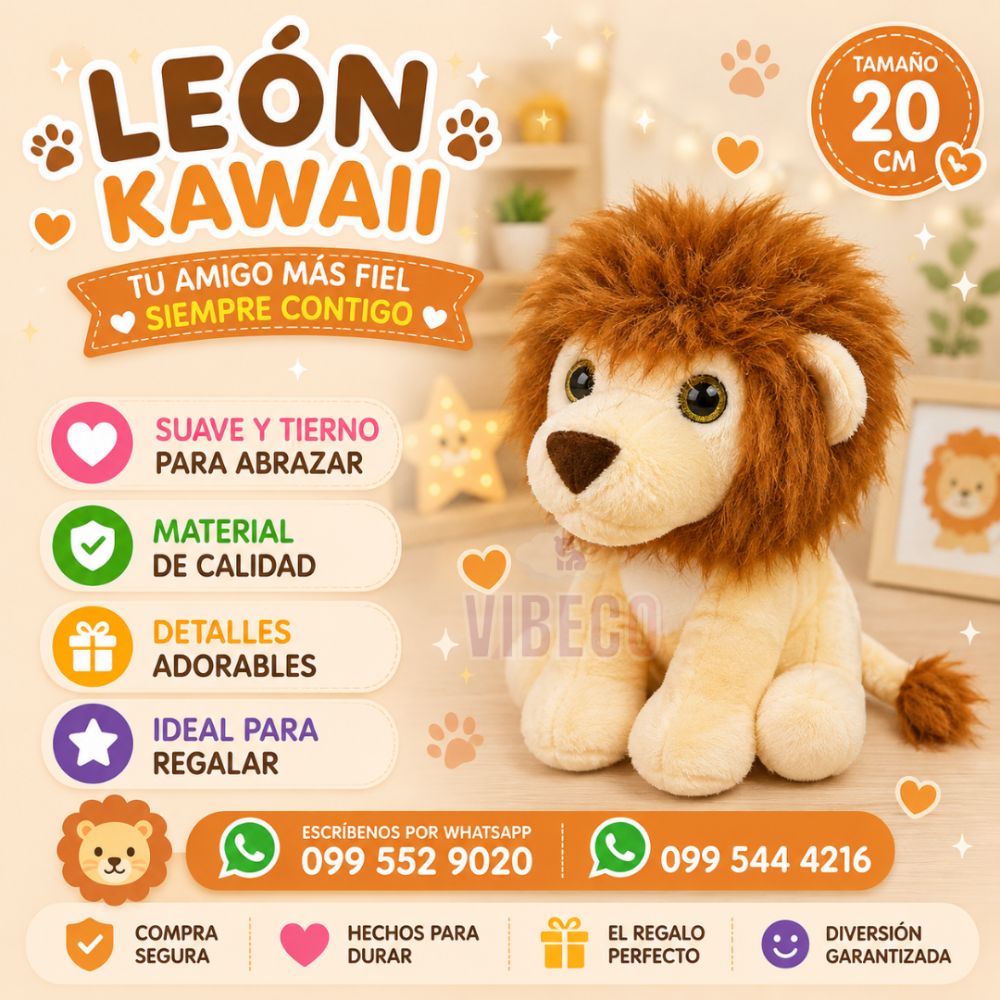 León Kawaii 20cm
