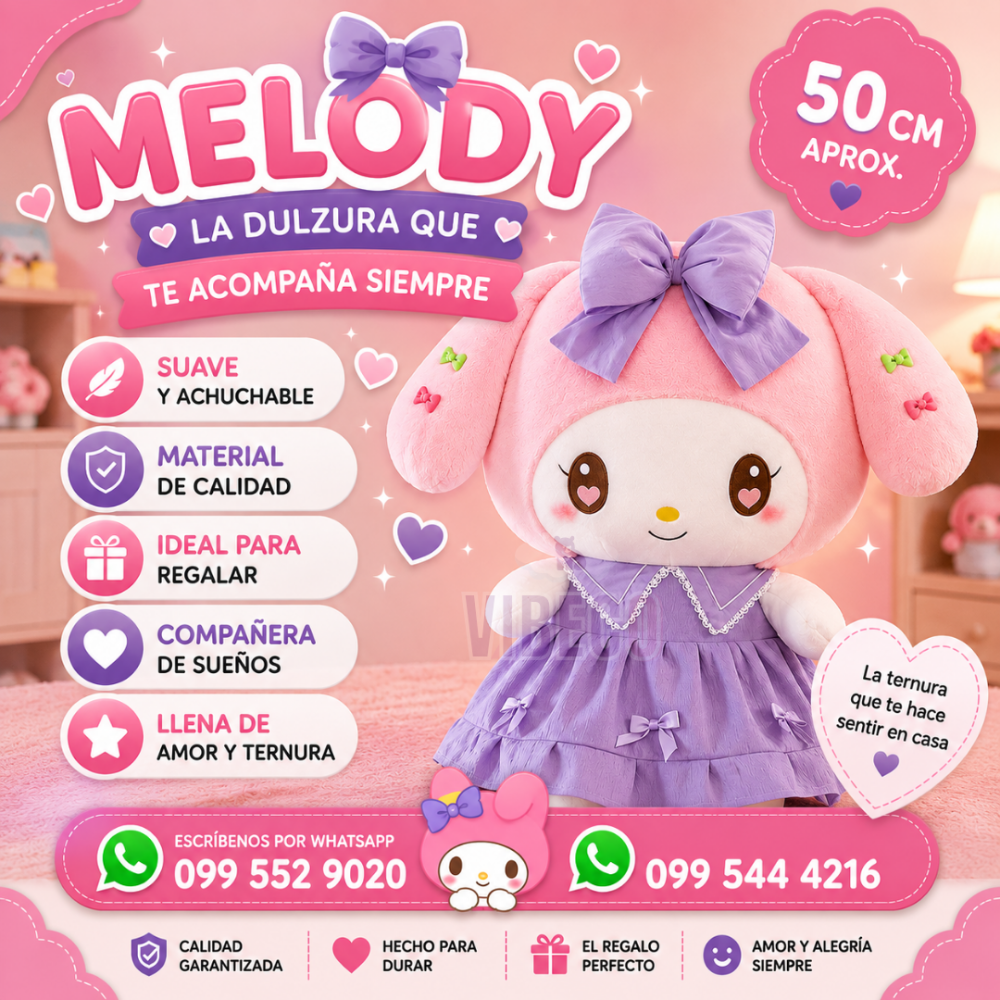 Melody Lila 50cm