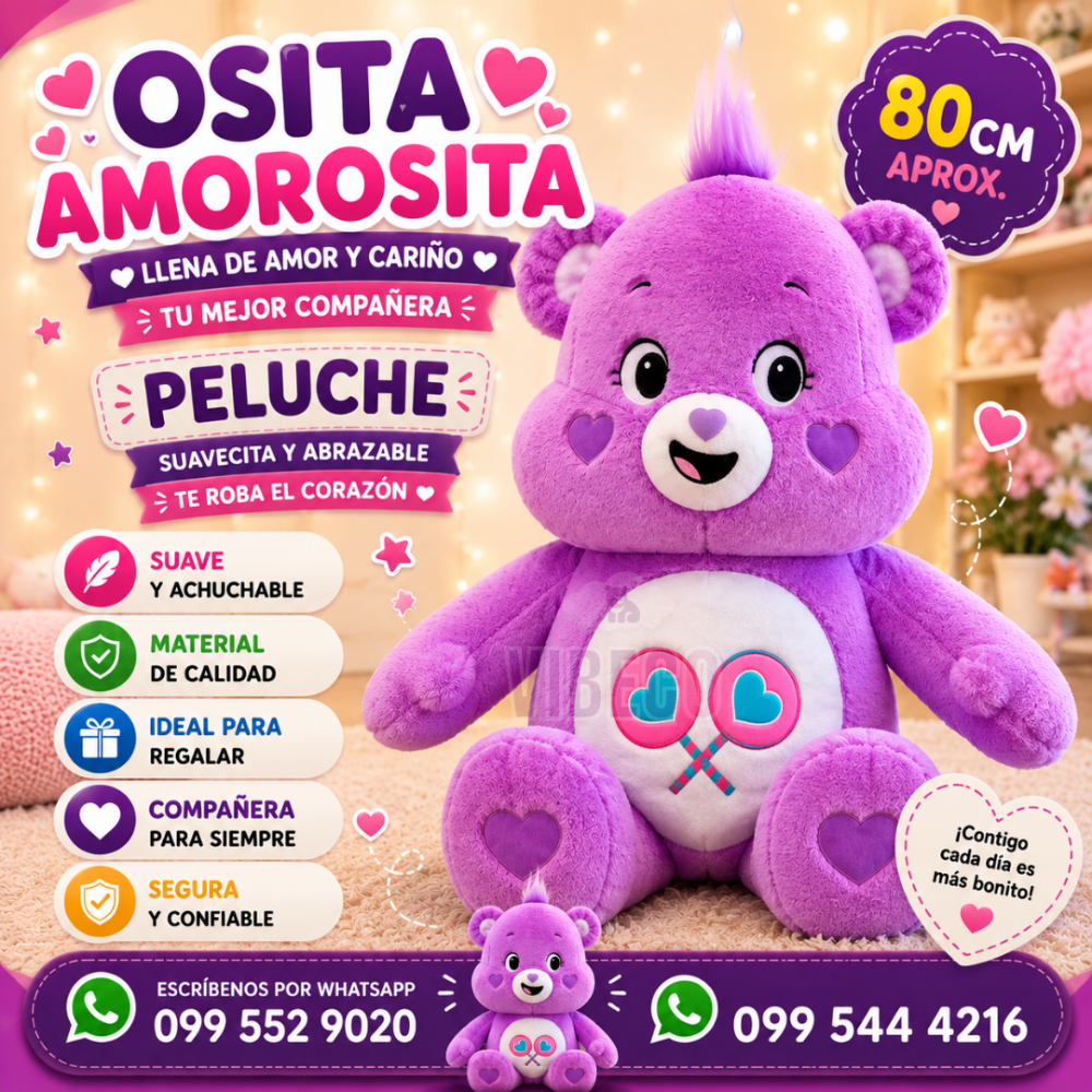Cariñoso Lila 80cm
