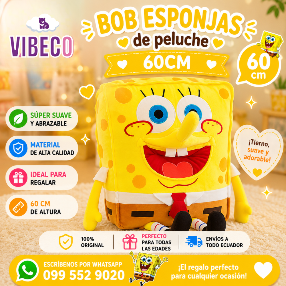 Bob Esponja 60cm