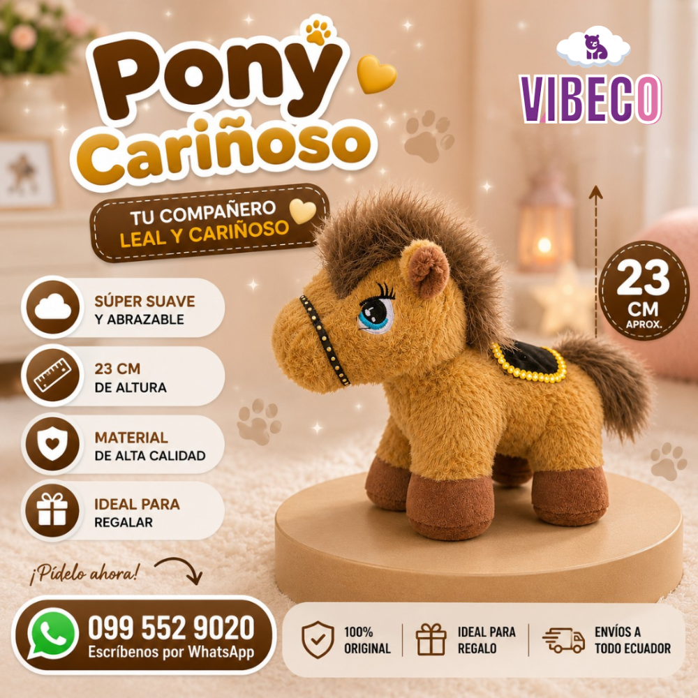 Pony Cariñoso 23cm