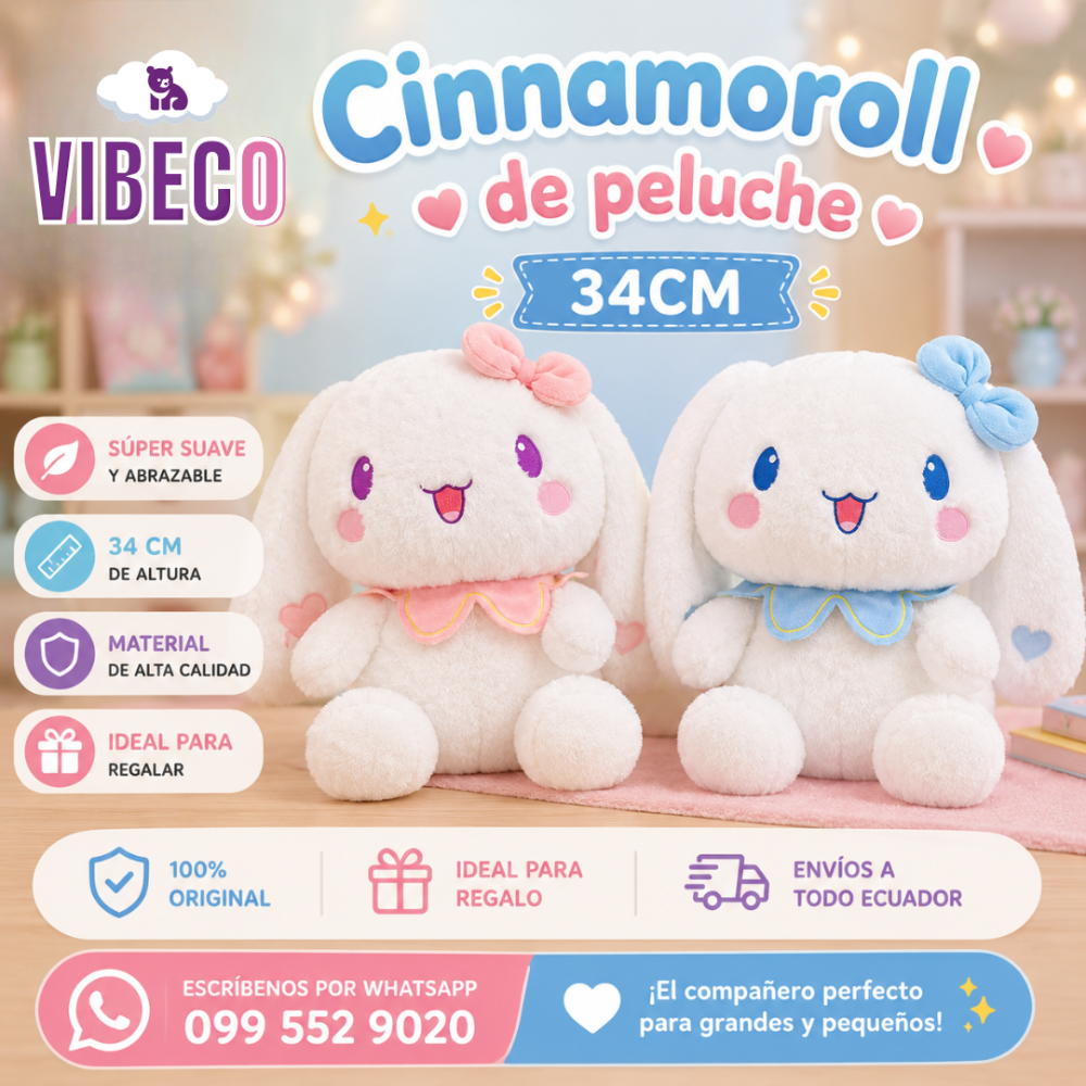 Cinnamoroll 34cm
