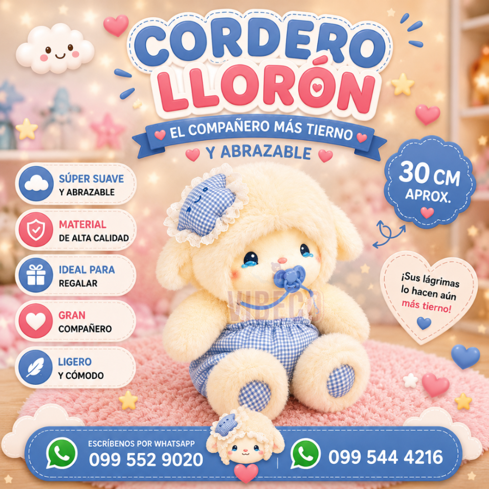 Cordero Lloron 30cm