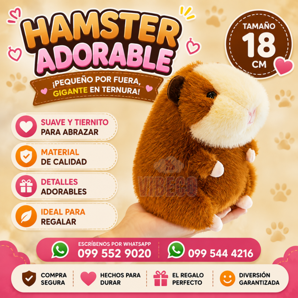 Hamster 18cm