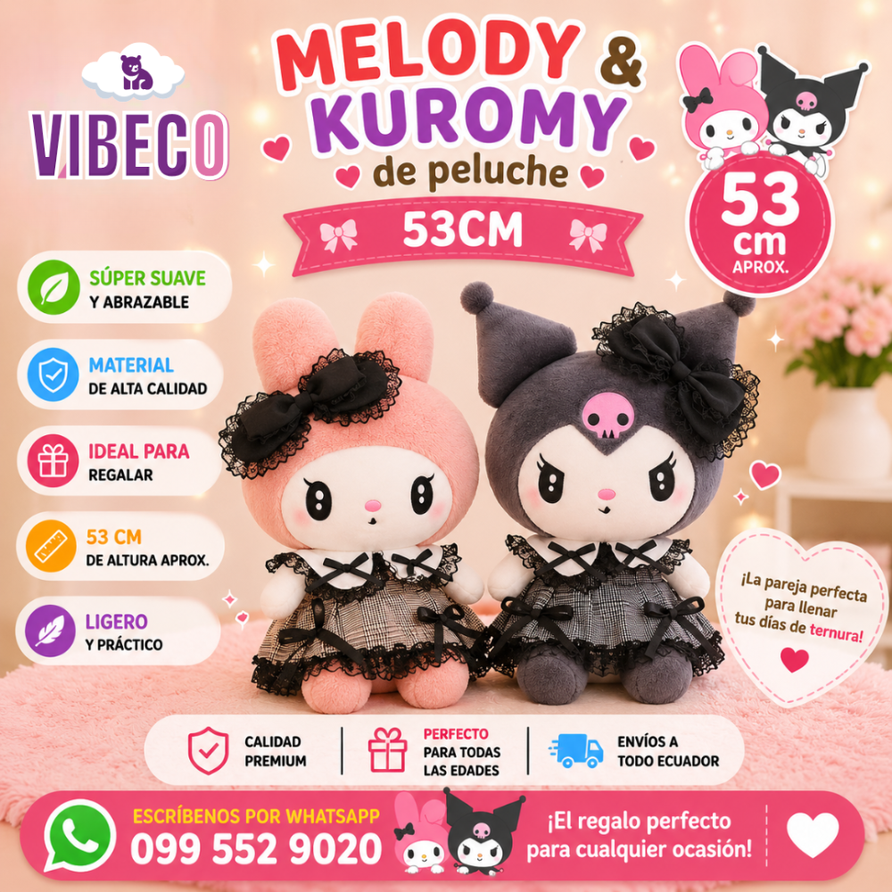 Melody & Kuromy 53cm