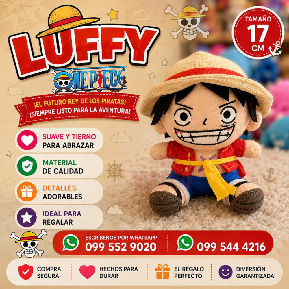 Luffy One Piece 17cm