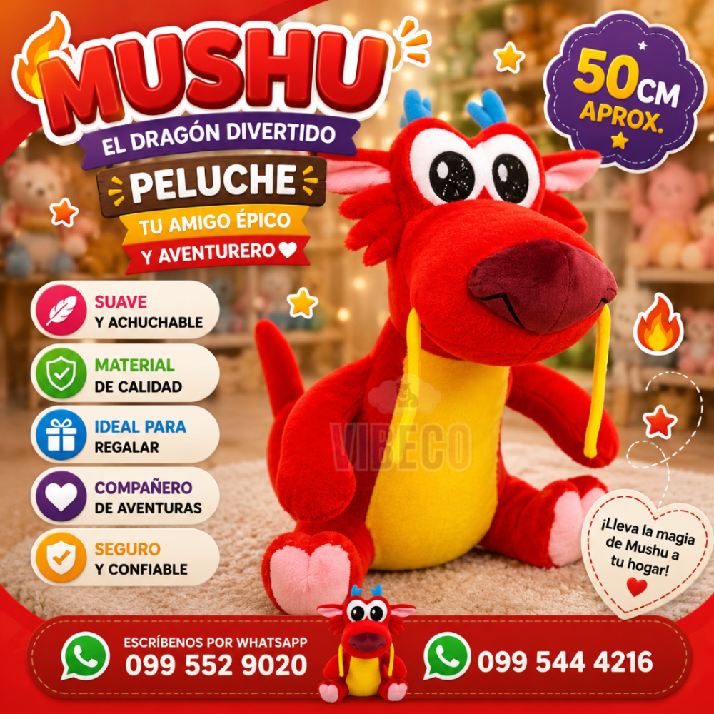 Mushu 50cm