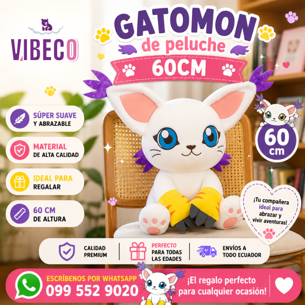 Gatomon 60cm
