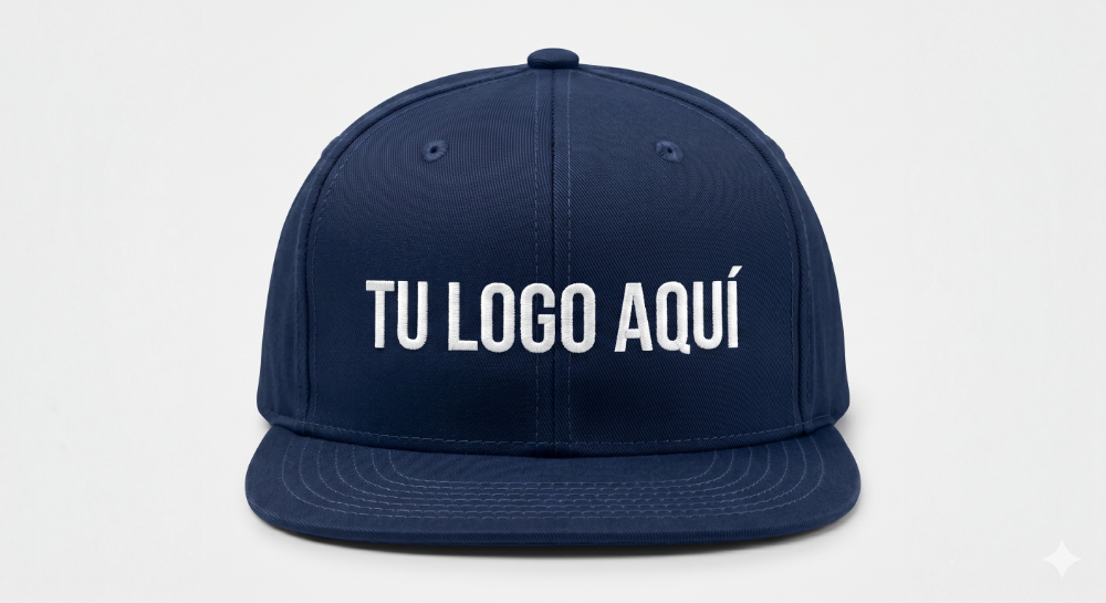 Gorra + 1 bordado del logo