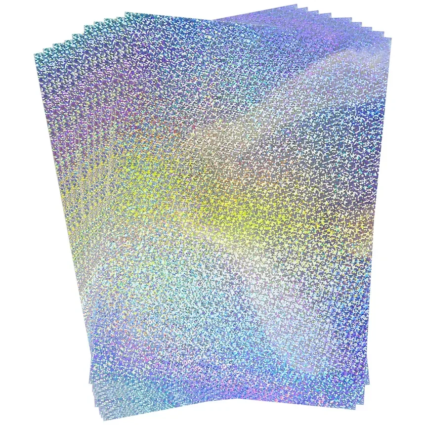 Cartulina con diseño plateada 50 x 70 cm