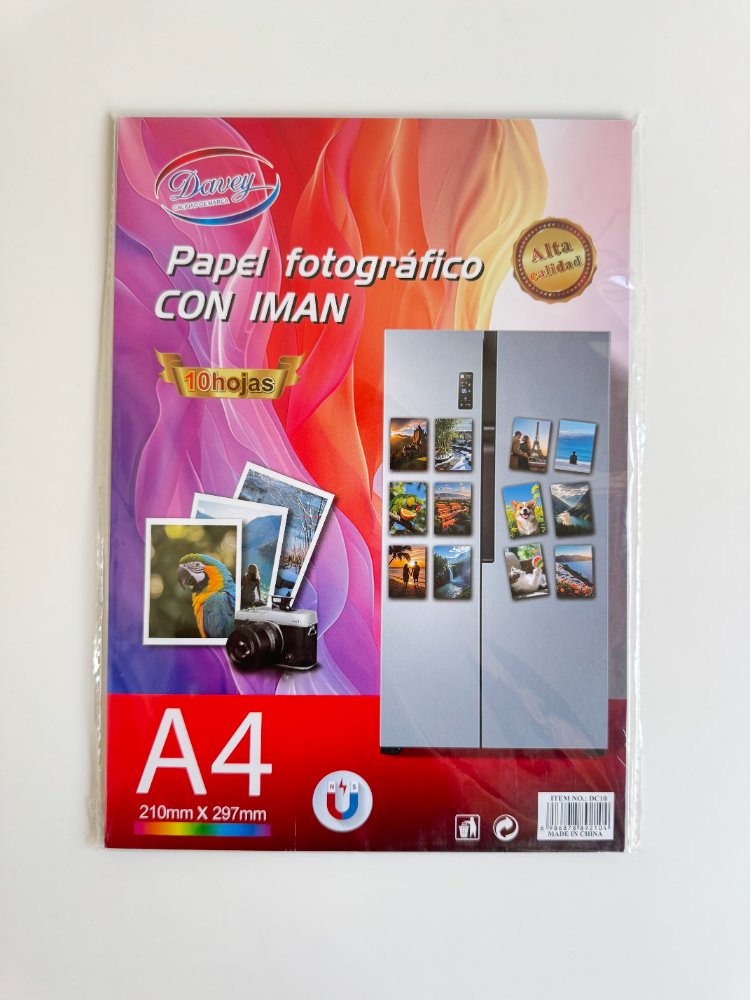 Papel imantado A4