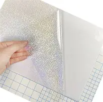 Papel para laminar holográfico puntos x 10 Unid
