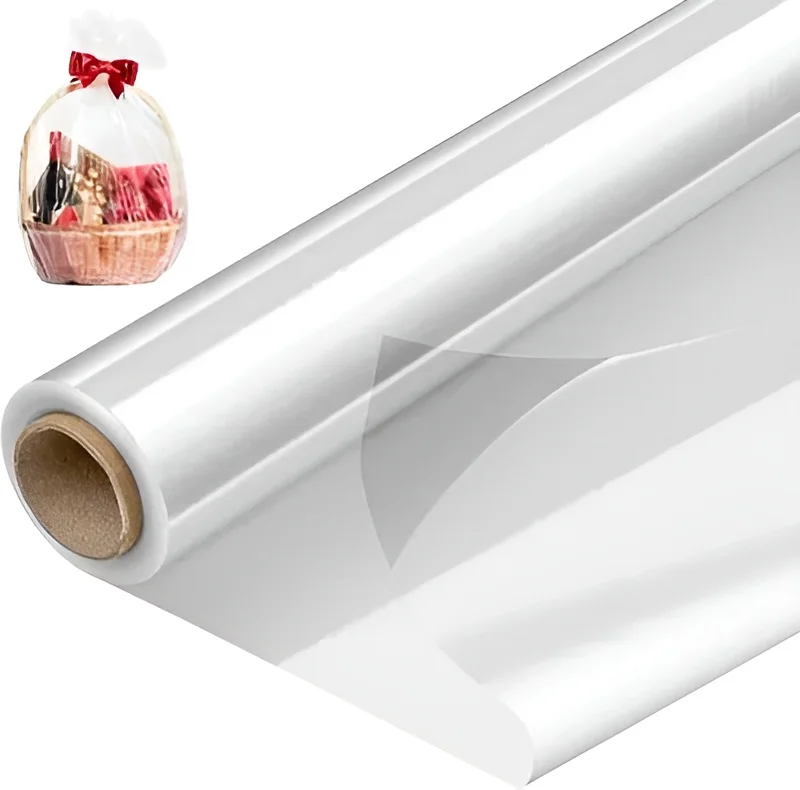 Papel celofán transparente x metros