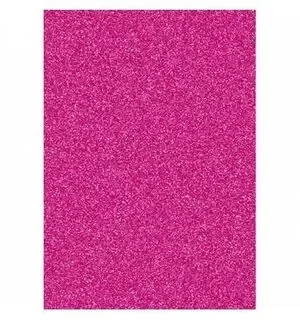 Cartulina purpurina fucsia  70x50 cm