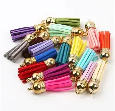 12 Borlas colores Surtidos 3 cm