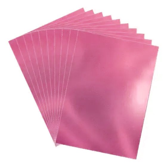 Cartulina metalizada fucsia  70x 50 cm
