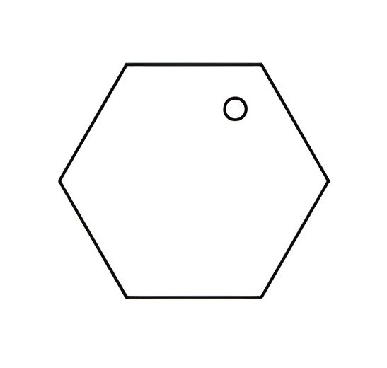 Figura en forma Hexágono