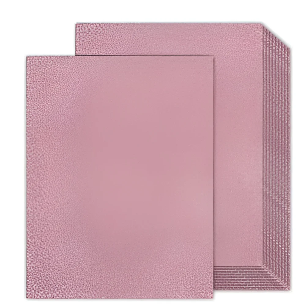 Cartulina purpurina rosada 70 x 50 cm
