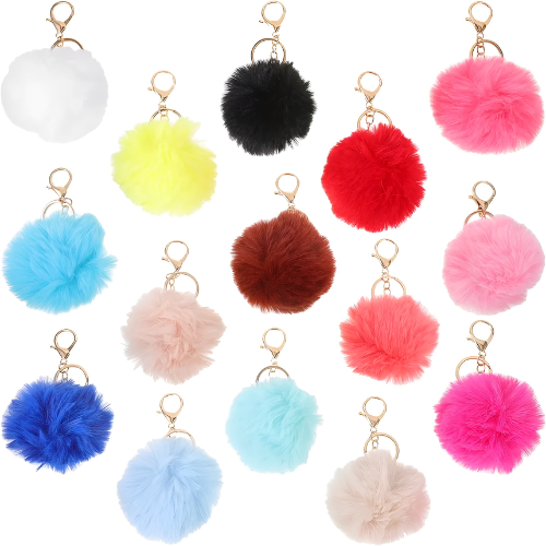Llavero pompon