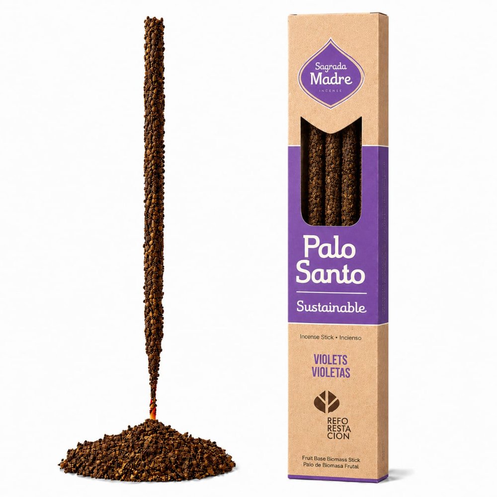 Sahumerio Ecológicos Palo Santo - Violetas