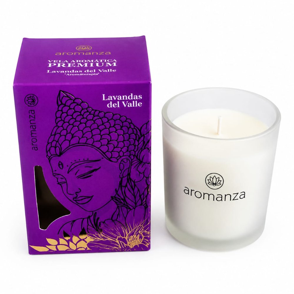 Vela Aromatica Aromanza Lavanda