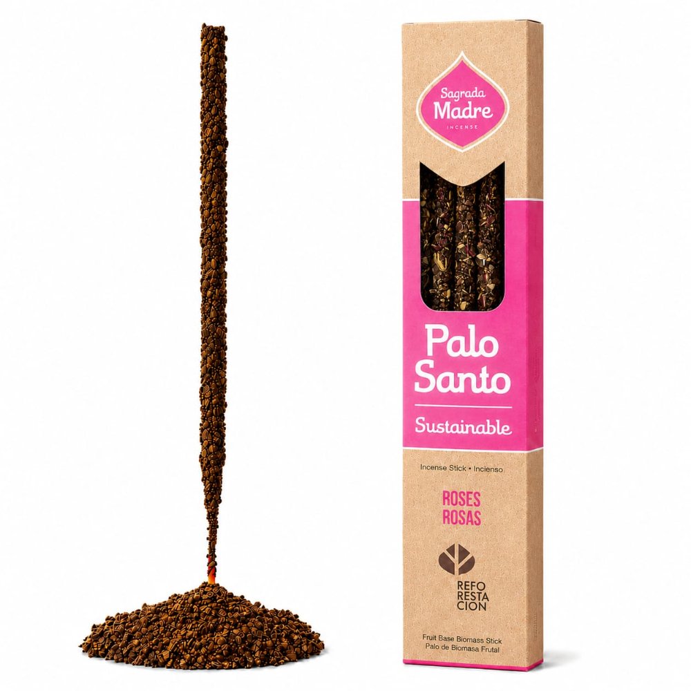 Sahumerio Ecológicos Palo Santo - Rosas