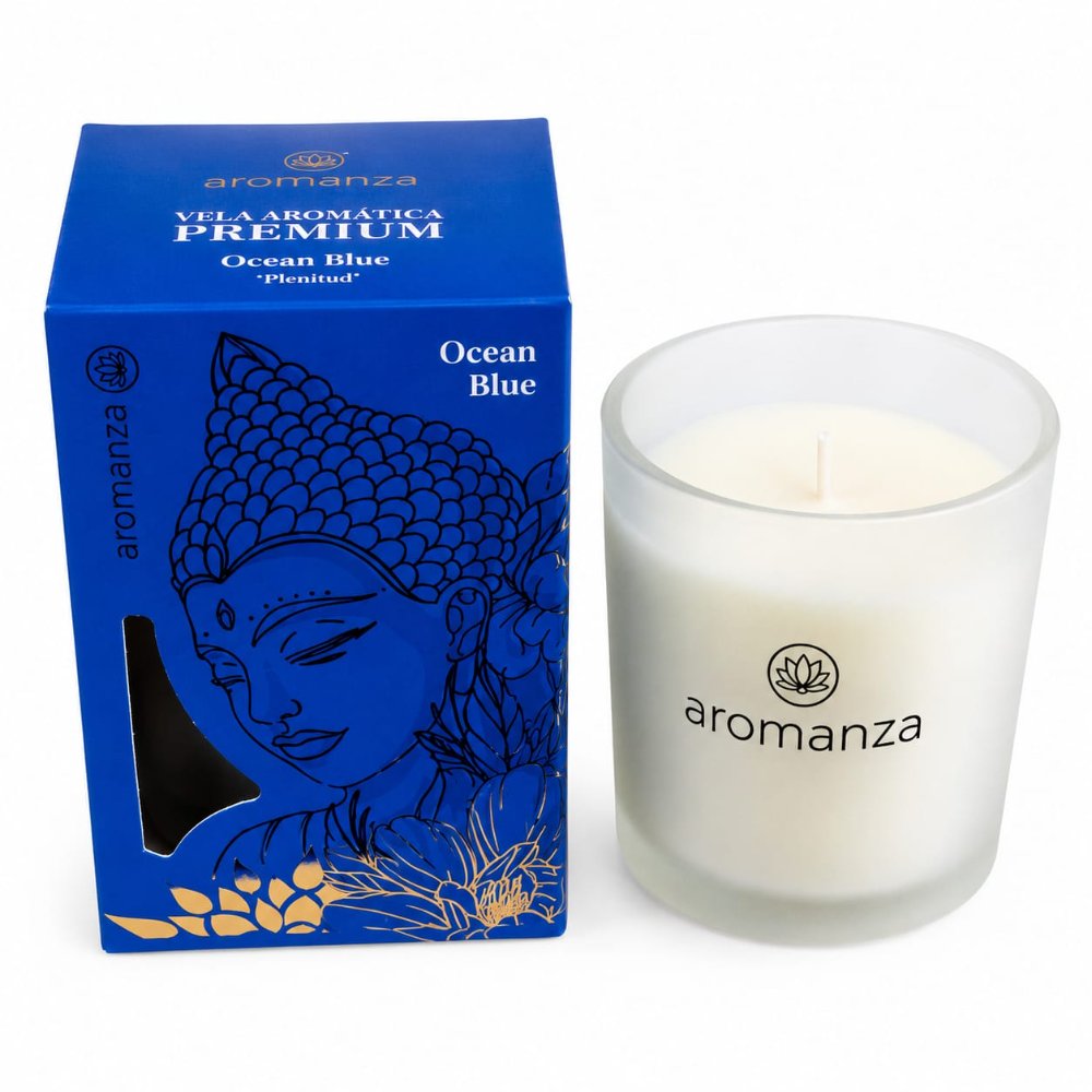 Vela Aromatica Aromanza Ocean Blue
