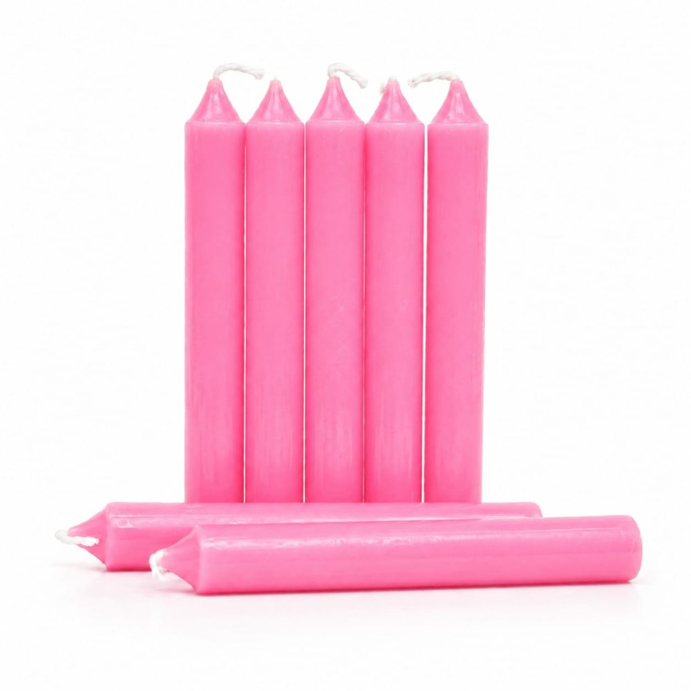 Vela corta x unidad Rosa