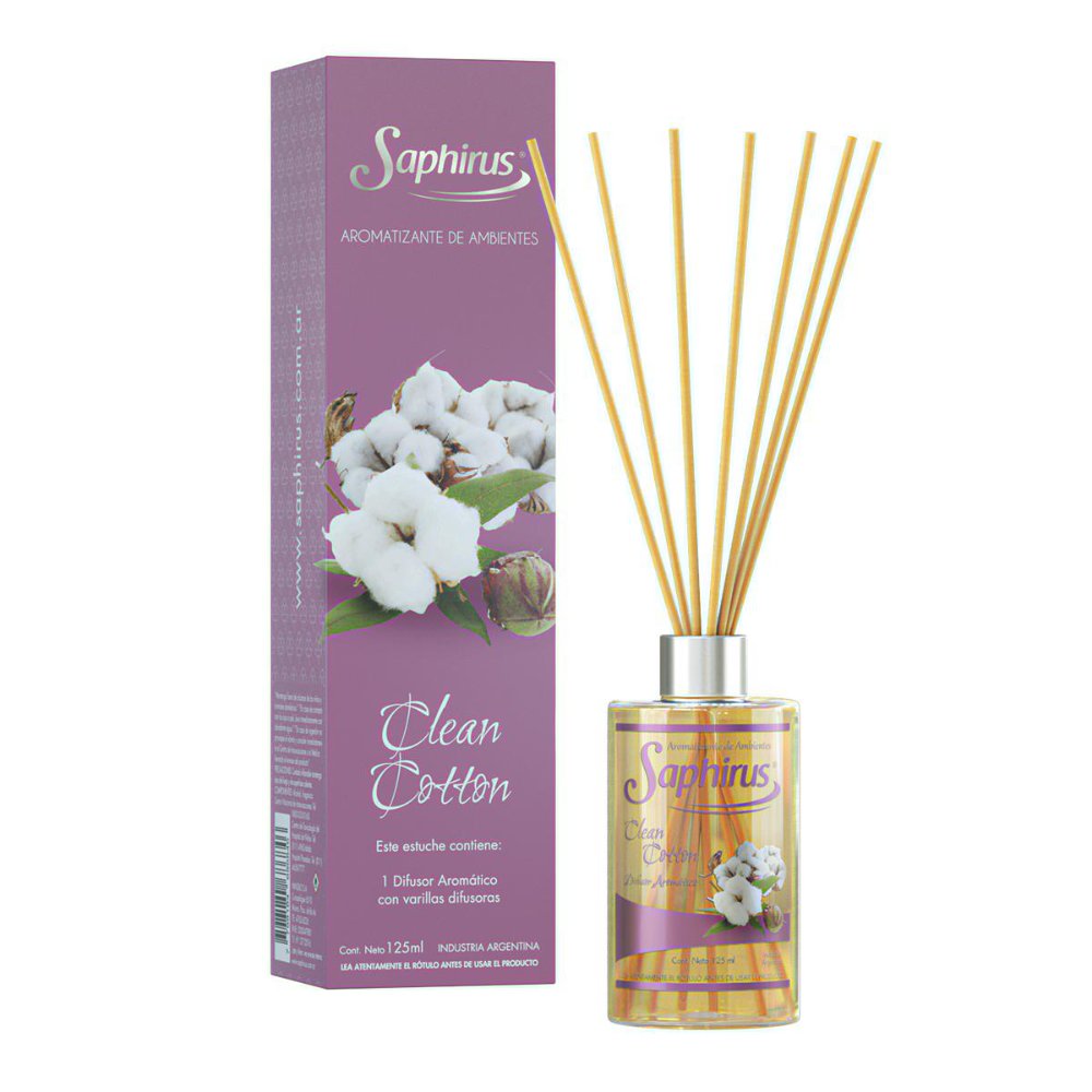 Difusor con Varillas Clean Cotton