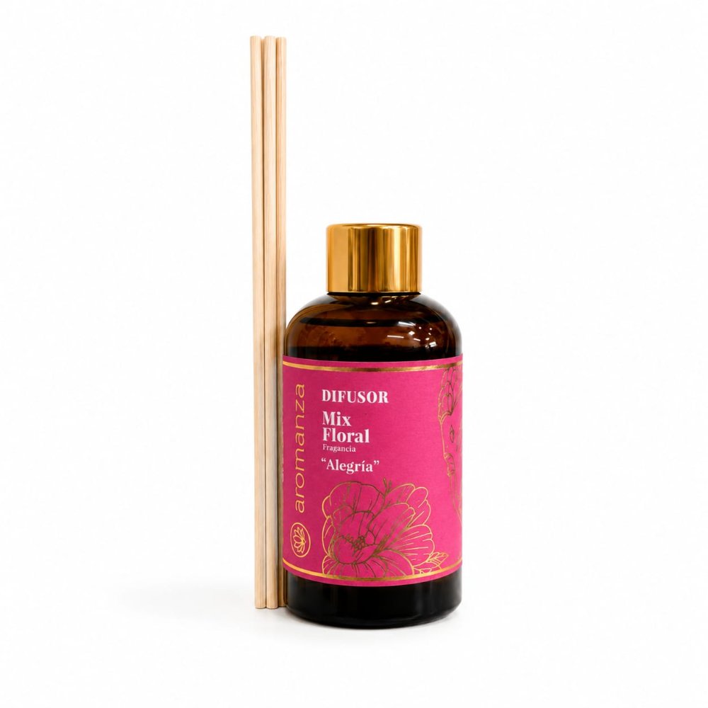 Difusor con Varillas Aromanza Mix Floral 200 ml