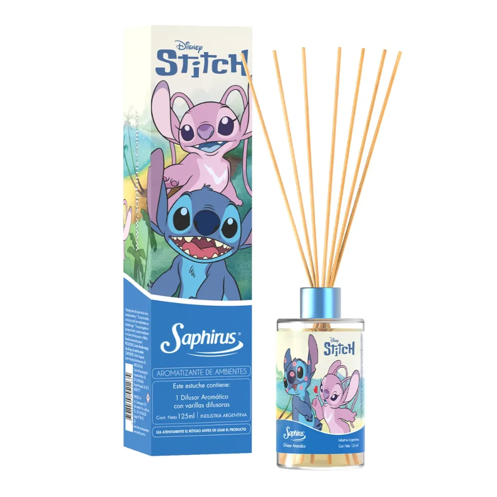 Difusor con Varillas Disney Stich & Ángel
