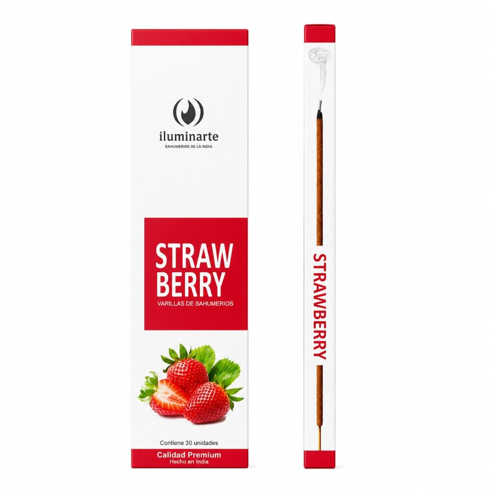 Sahumerio Rectangular x 30 Strawberry