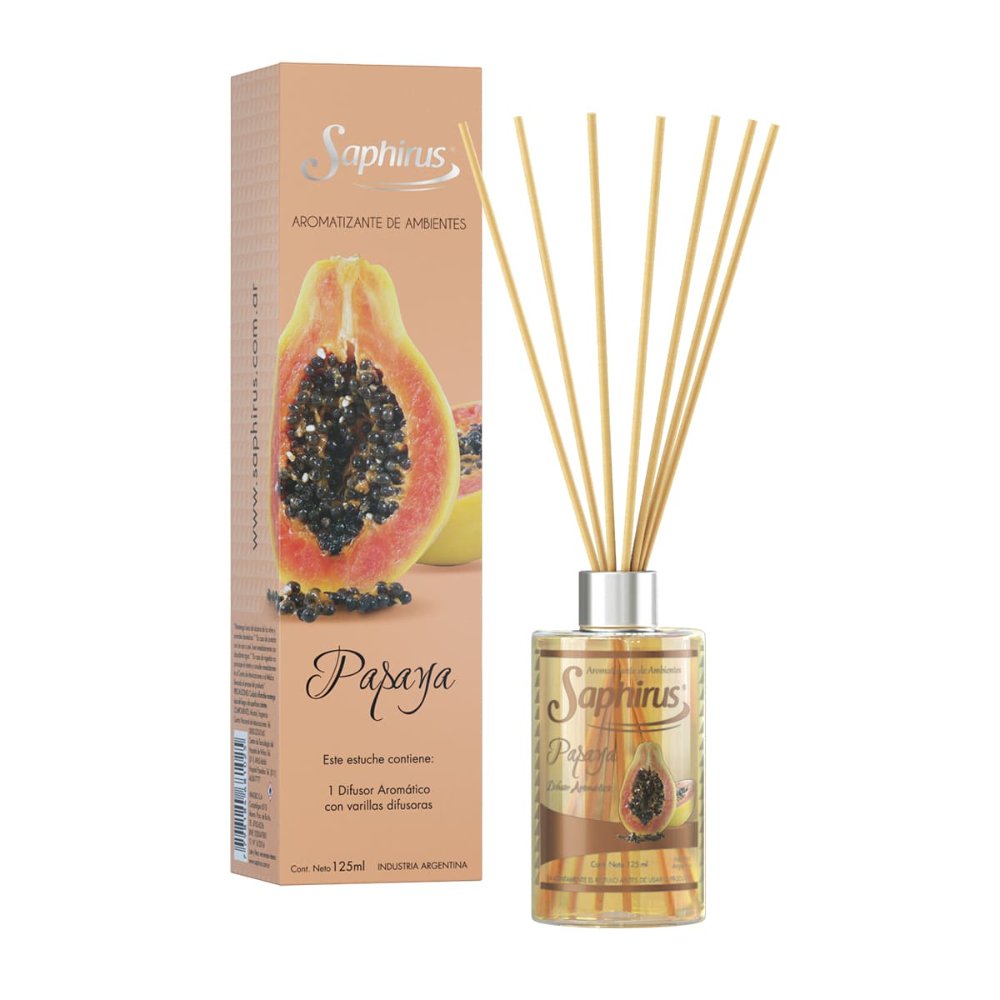 Difusor con Varillas Papaya