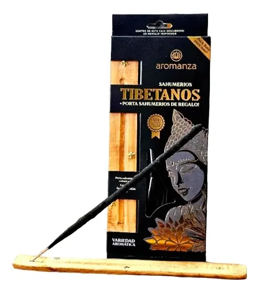 Caja pack Sahumerios y Porta Tibetanos