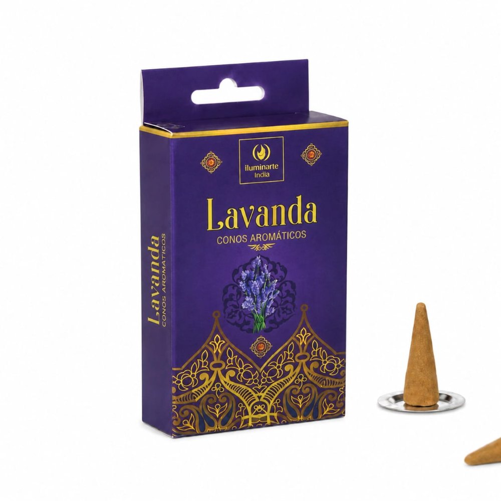 Conos Aromaticos Iluminarte Lavanda